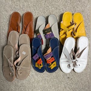 7 pair lot of brand new or great condition sandals
